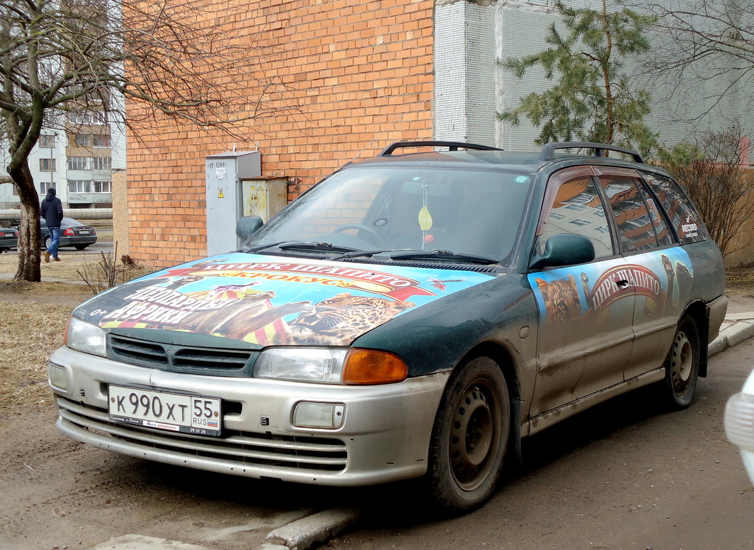 Омская область, № К 990 ХТ 55 — Mitsubishi Libero '92-02