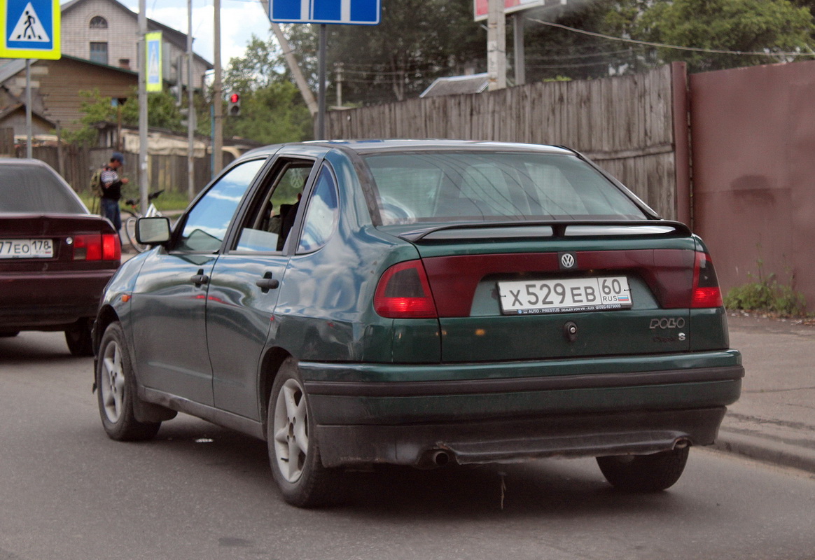 Псковская область, № Х 529 ЕВ 60 — Volkswagen Polo 3 (Typ 6N) '94-02