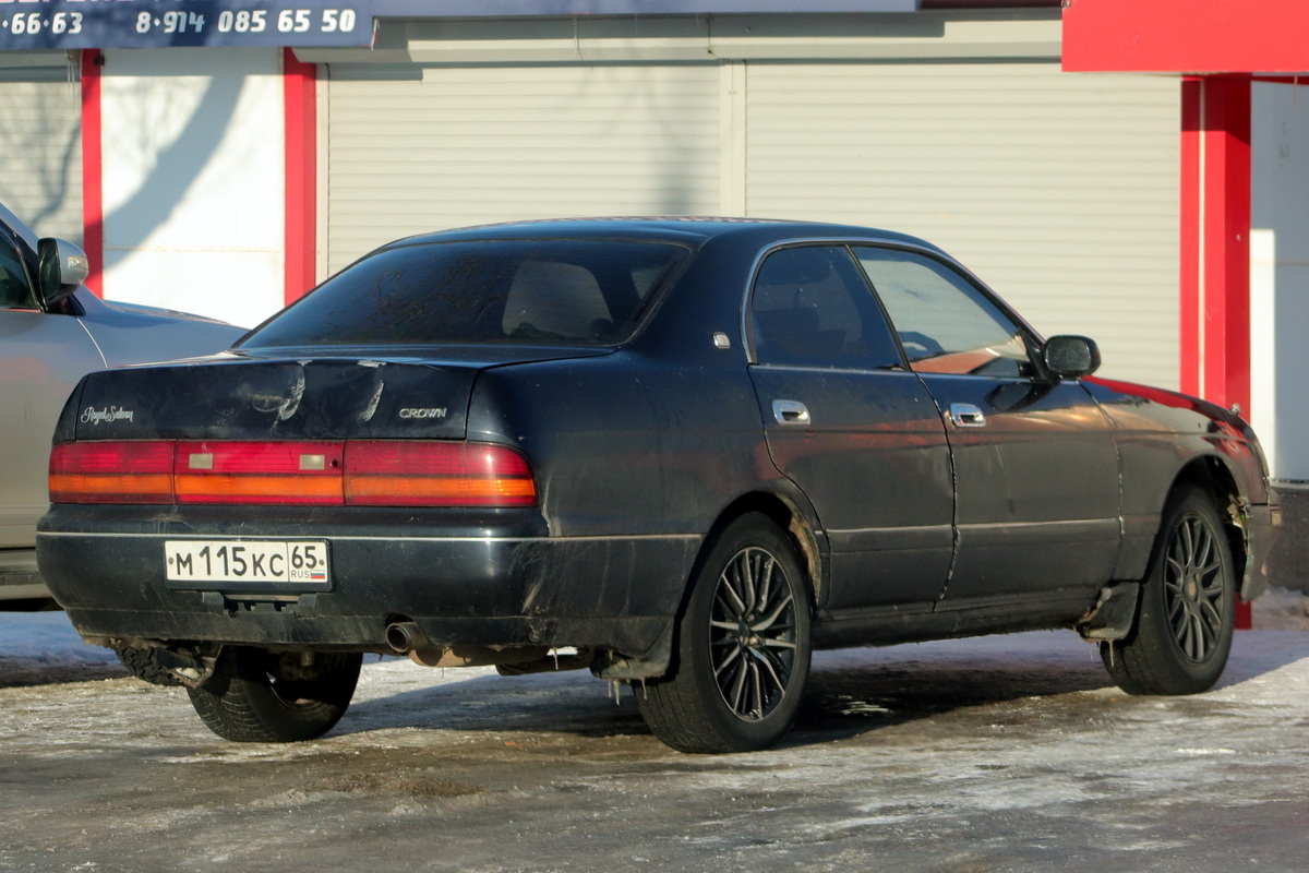 Сахалинская область, № М 115 КС 65 — Toyota Crown (S140) '91-95