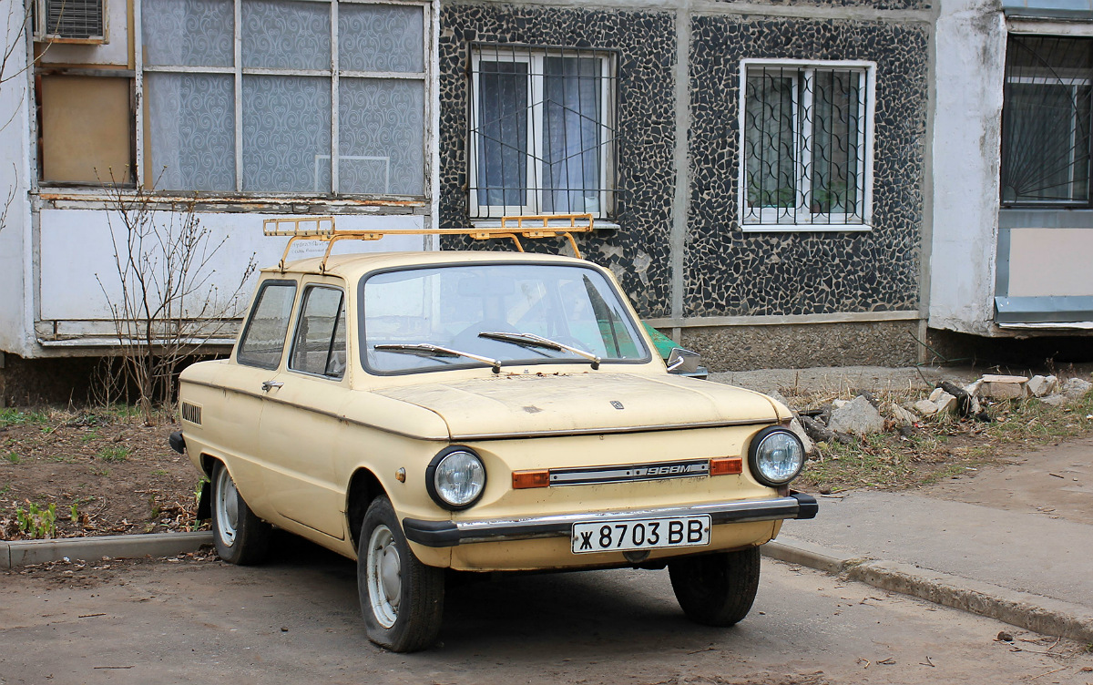 Воронежская область, № Ж 8703 ВВ — ЗАЗ-968М Запорожец '79-94