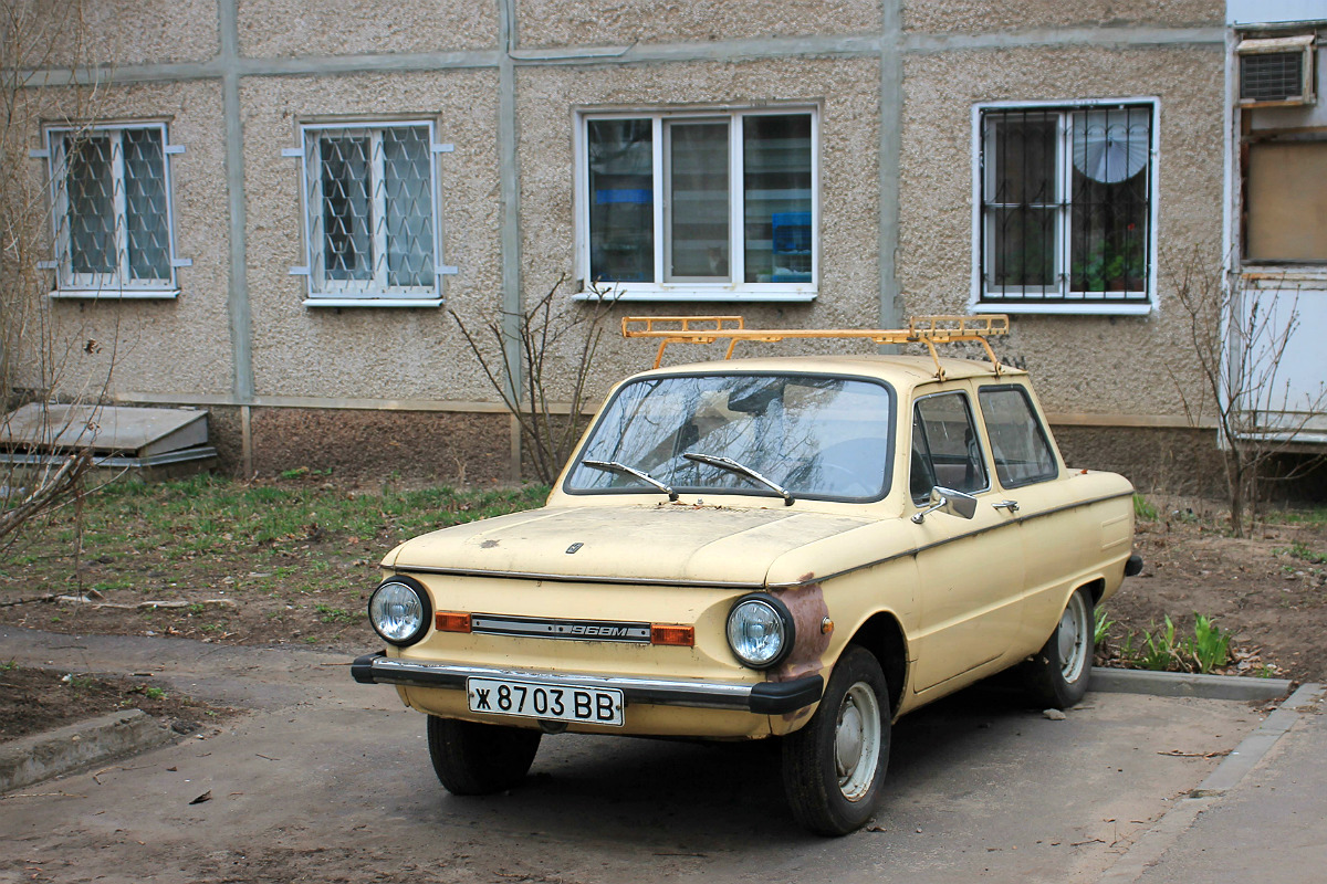 Воронежская область, № Ж 8703 ВВ — ЗАЗ-968М Запорожец '79-94