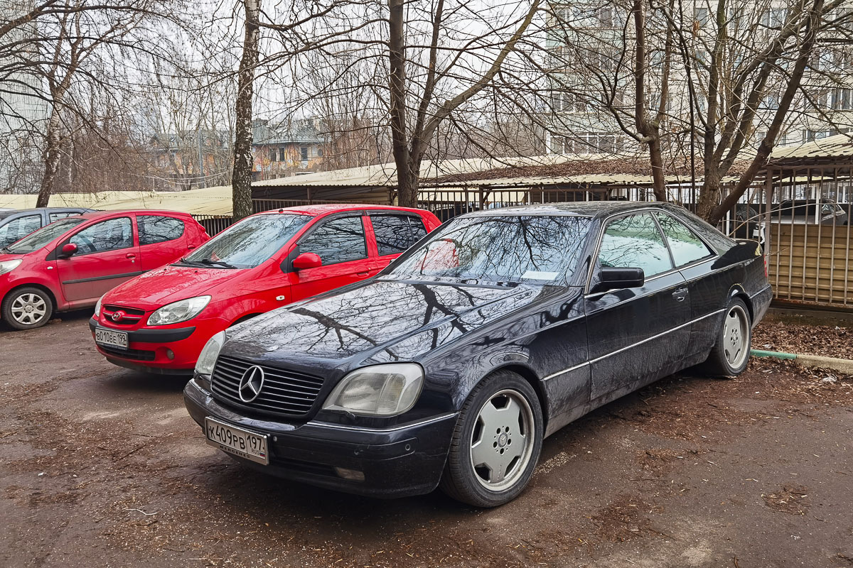 Москва, № К 409 РВ 197 — Mercedes-Benz (C140) '92-98