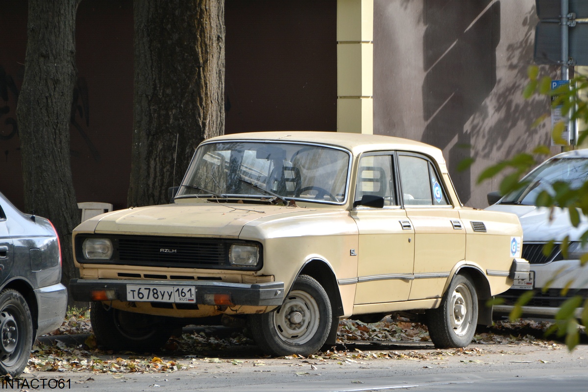 Ростовская область, № Т 678 УУ 161 — Москвич-2140-117 (2140SL) '80-88