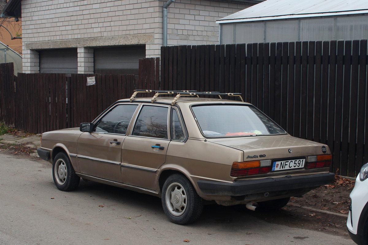 Литва, № NFC 591 — Audi 80 (B2) '78-86
