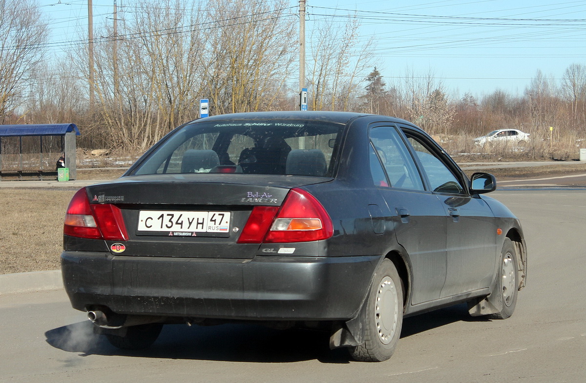 Псковская область, № С 134 УН 47 — Mitsubishi Lancer (6G) '95-03