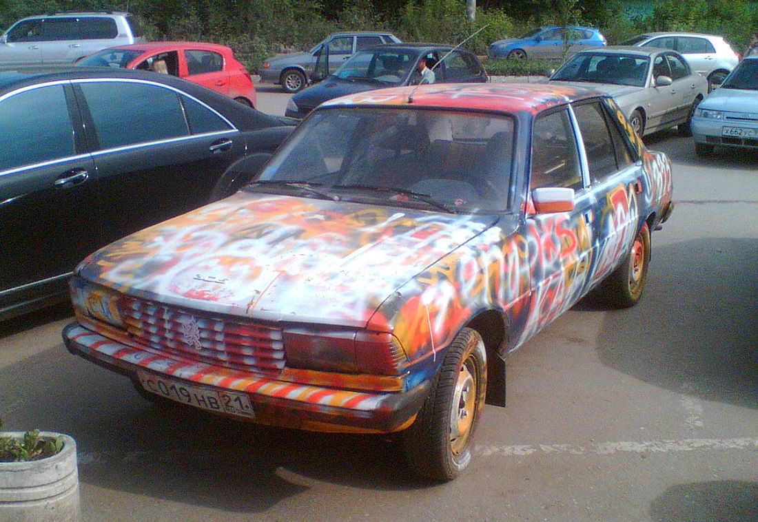Чувашия, № С 019 НВ 21 — Peugeot 305 '77-89