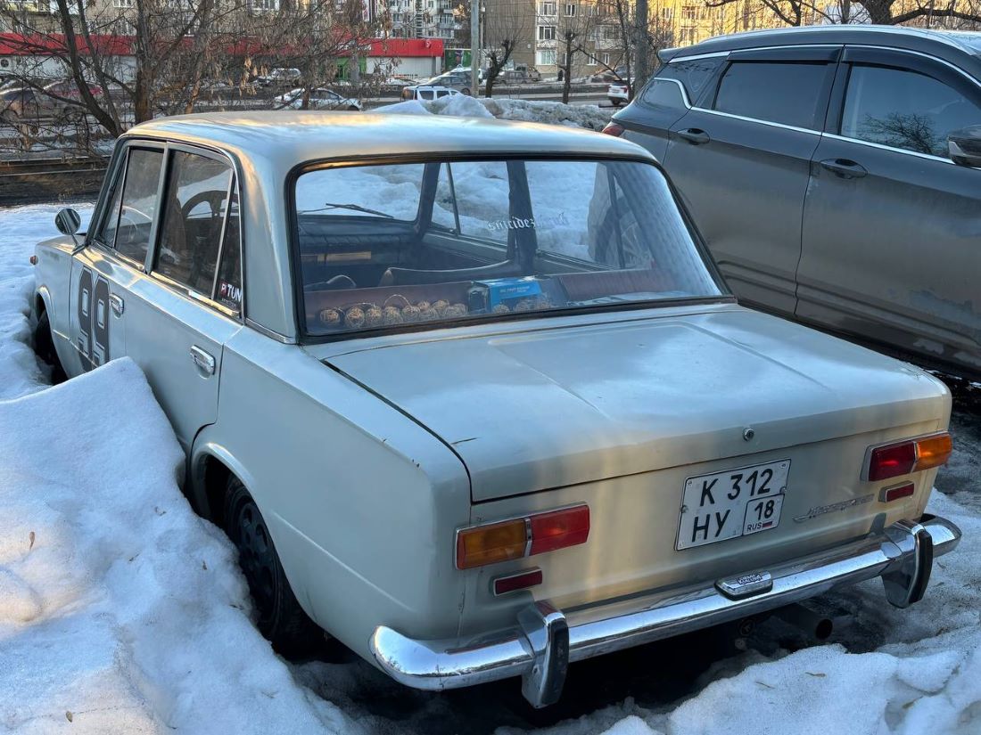 Удмуртия, № К 312 НУ 18 — ВАЗ-2101 Жигули '70-83