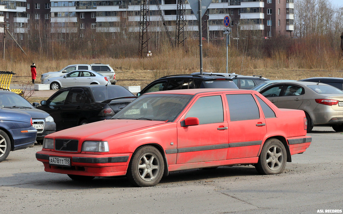 Санкт-Петербург, № А 478 ТТ 198 — Volvo 850 '91-97