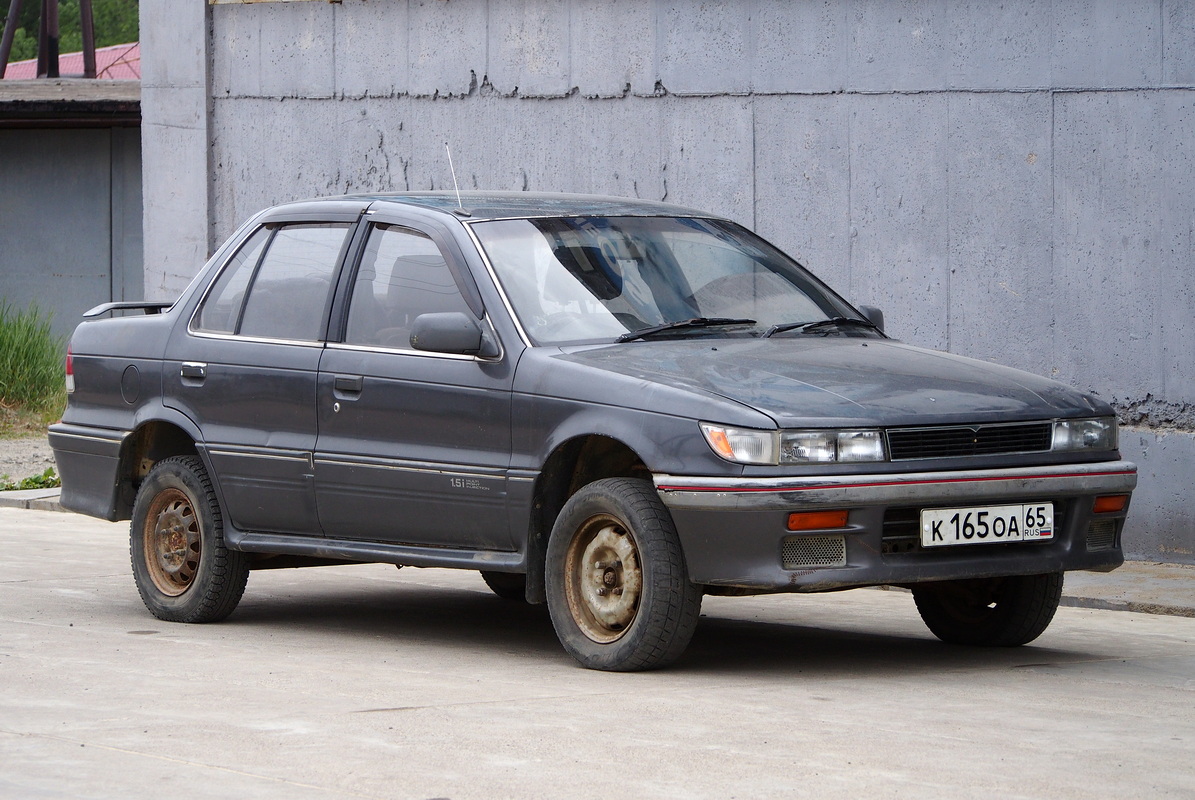 Сахалинская область, № К 165 ОА 65 — Mitsubishi Mirage (3G) '87-91