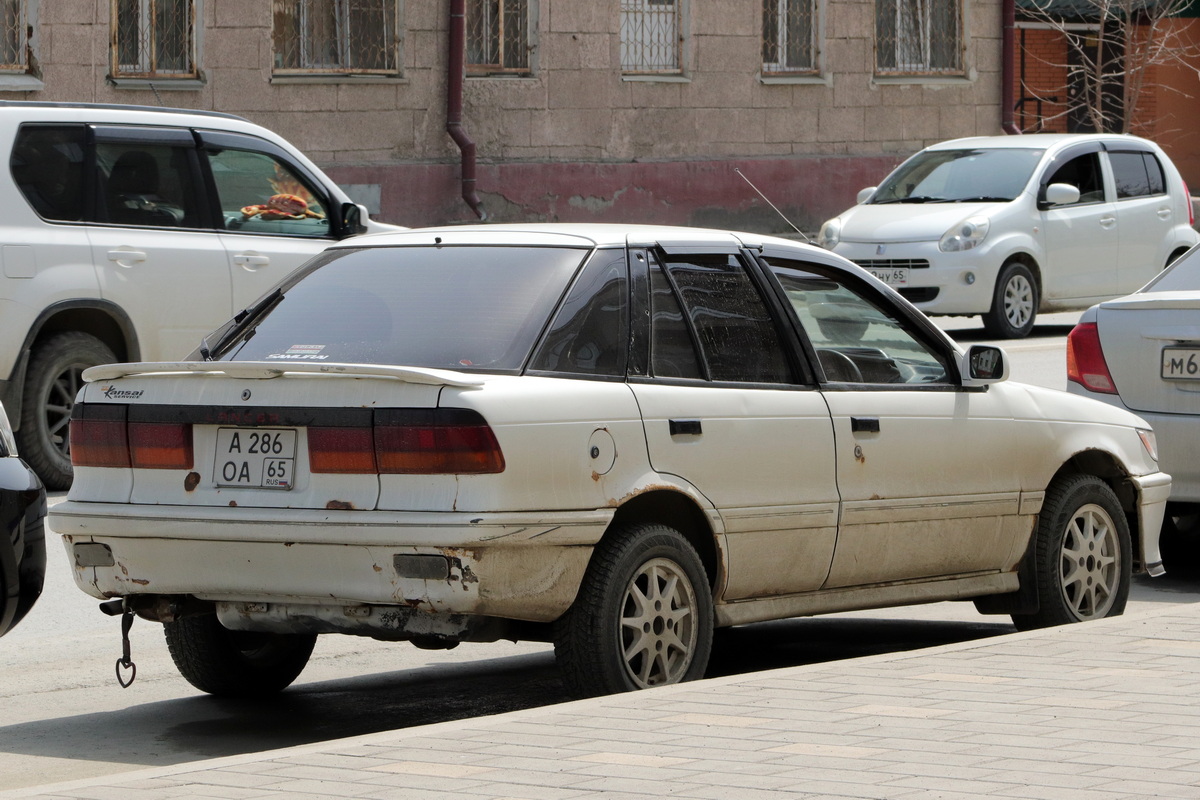 Сахалинская область, № А 286 ОА 65 — Mitsubishi Lancer (4G) '88–91