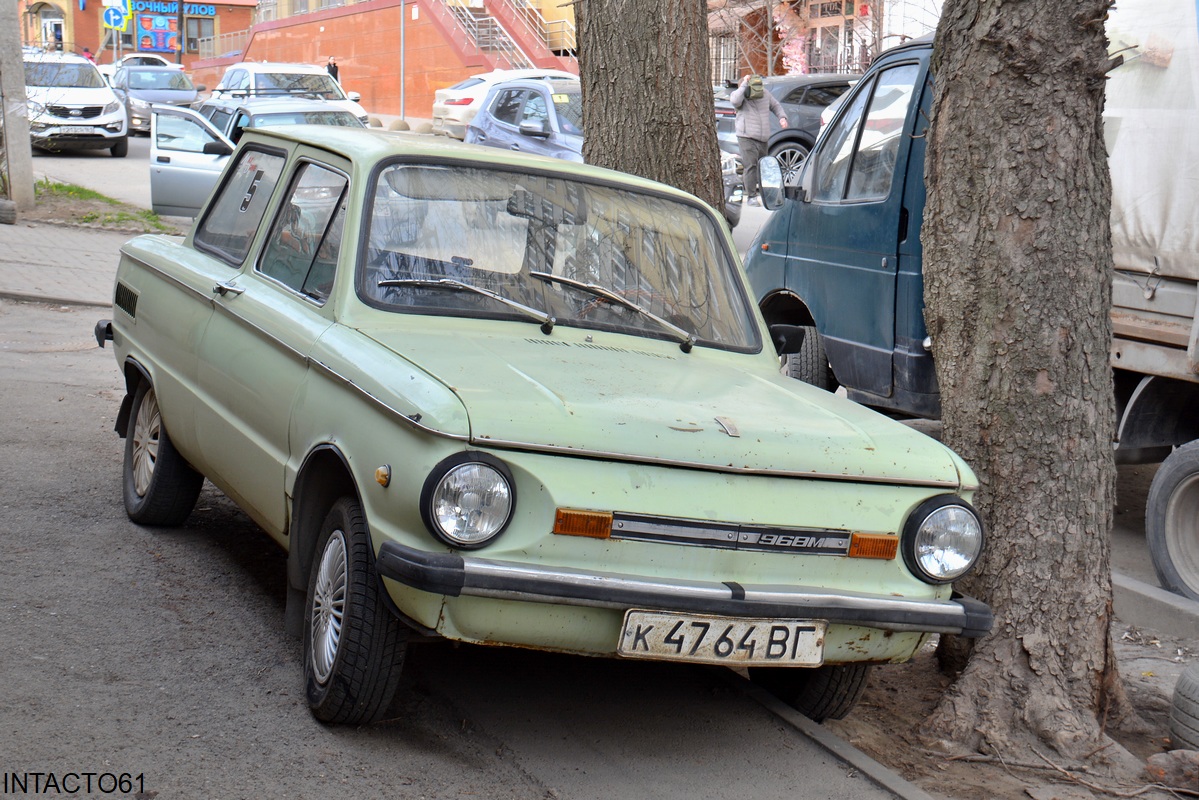 Луганская Народная Республика, № К 4764 ВГ — ЗАЗ-968М Запорожец '79-94