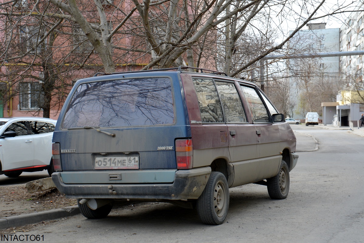 Ростовская область, № О 514 МЕ 61 — Renault Espace (1G) '84-91