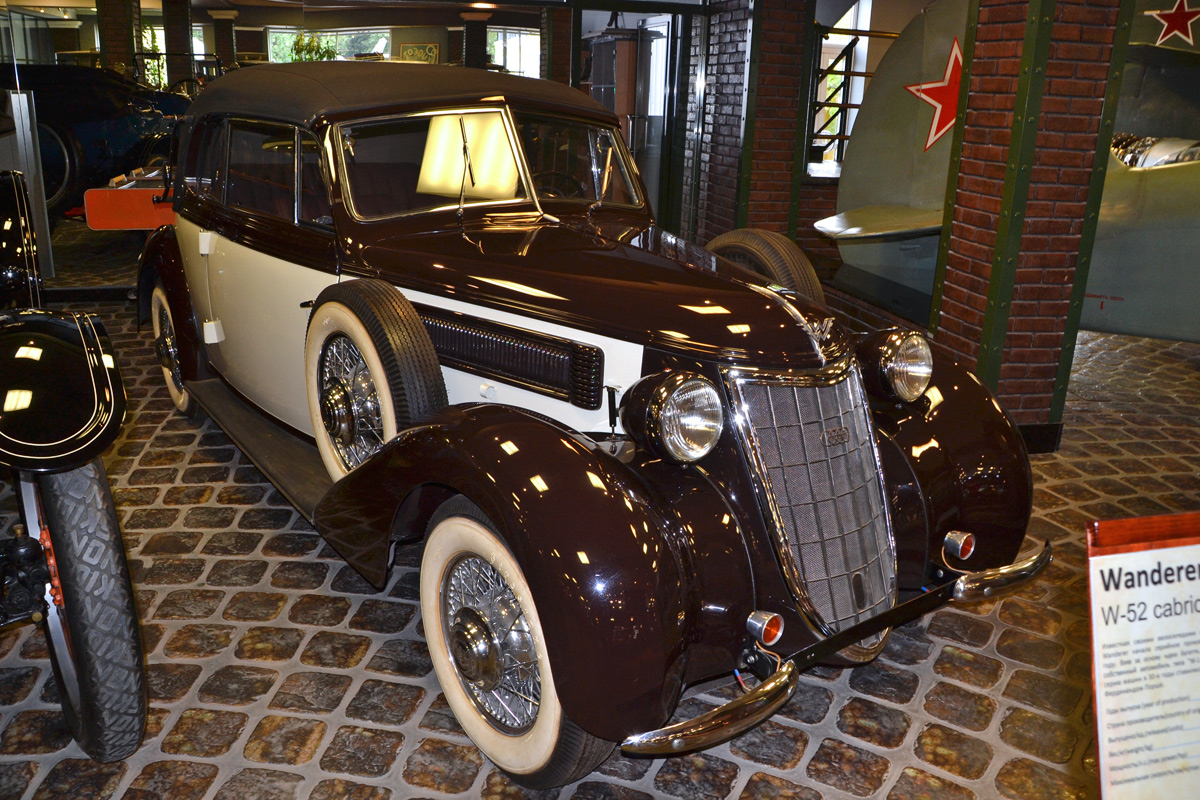 Московская область, № (50) Б/Н 0040 — Wanderer W52 Cabriolet '37-38