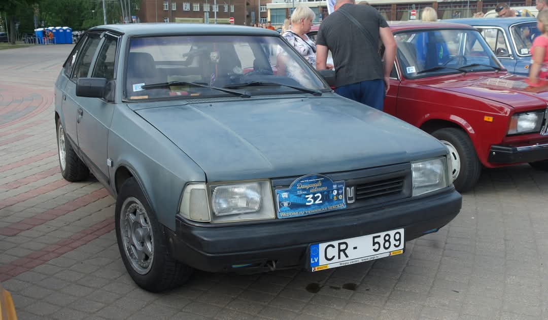 Латвия, № CR-589 — Москвич-2141 '86-98