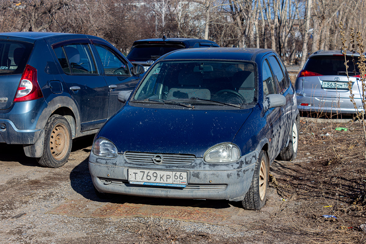Свердловская область, № Т 769 КР 66 — Opel Corsa (B) '93-00