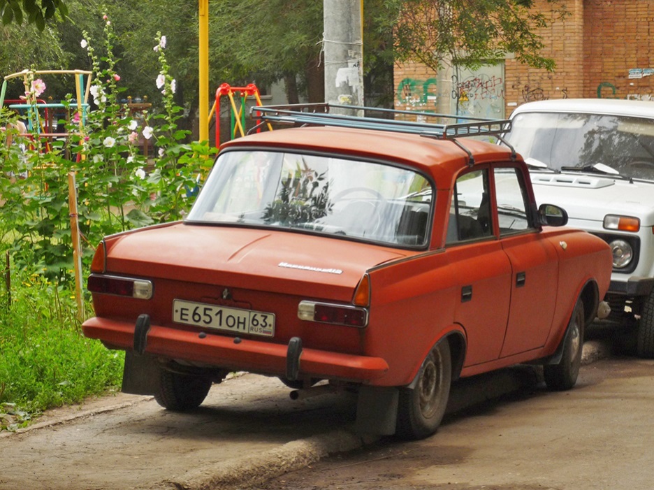 Самарская область, № Е 651 ОН 63 — Москвич-412ИЭ-028 (Иж) '82-01