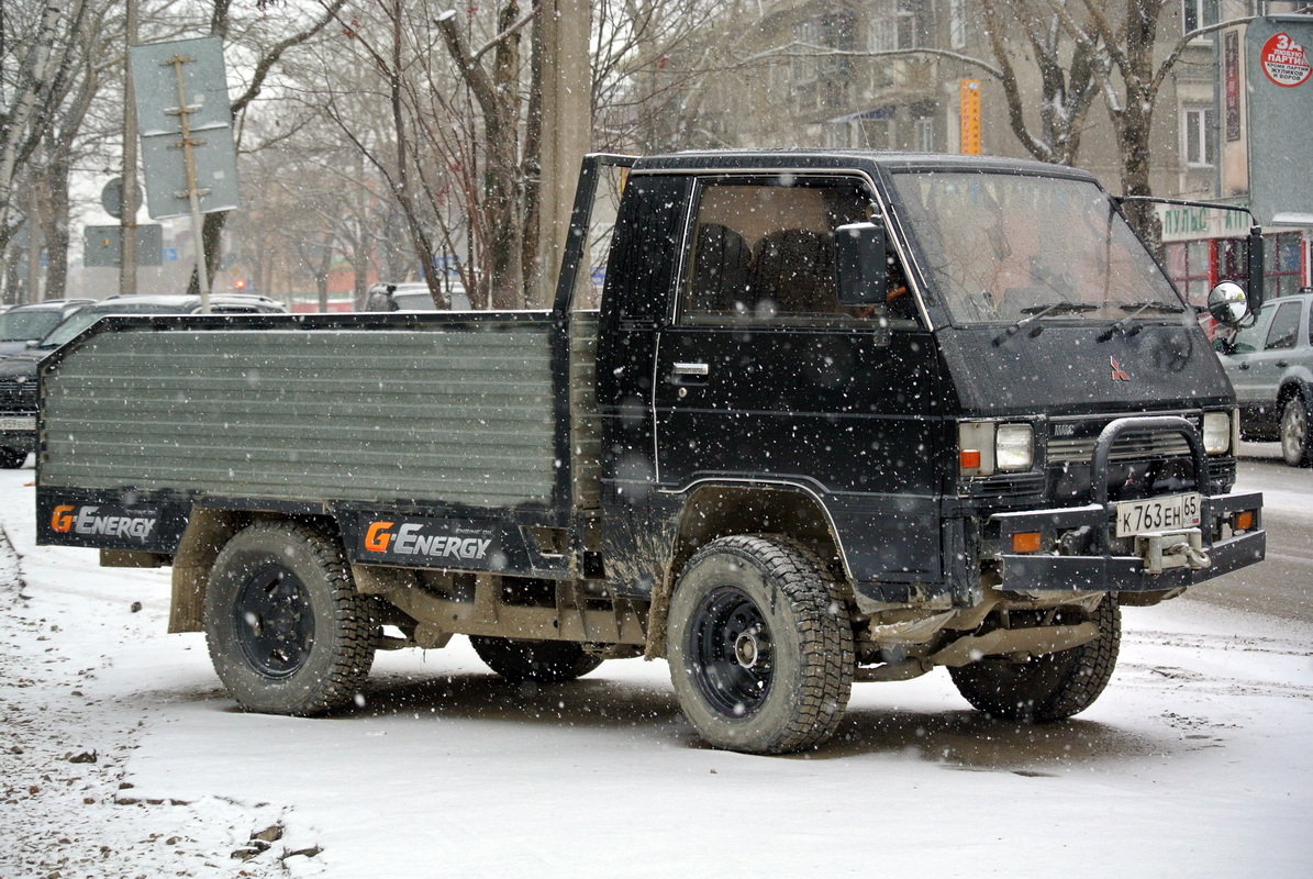Сахалинская область, № К 763 ЕН 65 — Mitsubishi Delica (2G) '79–94
