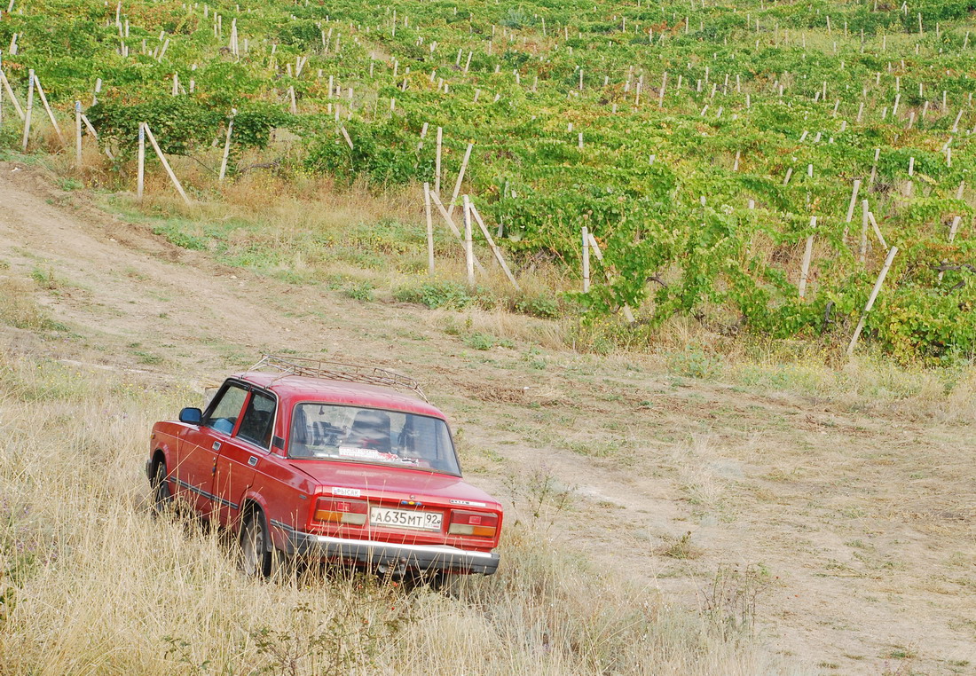 Севастополь, № А 635 МТ 92 — ВАЗ-2107 Жигули '82-91