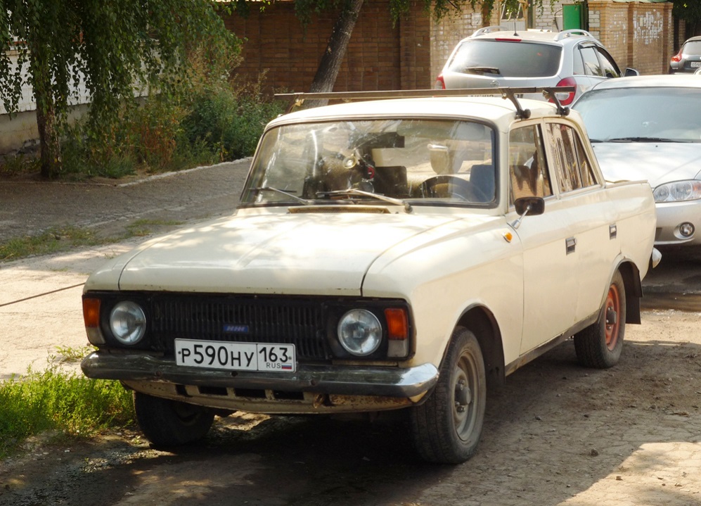 Самарская область, № Р 590 НУ 163 — Москвич-412ИЭ-028 (Иж) '82-01