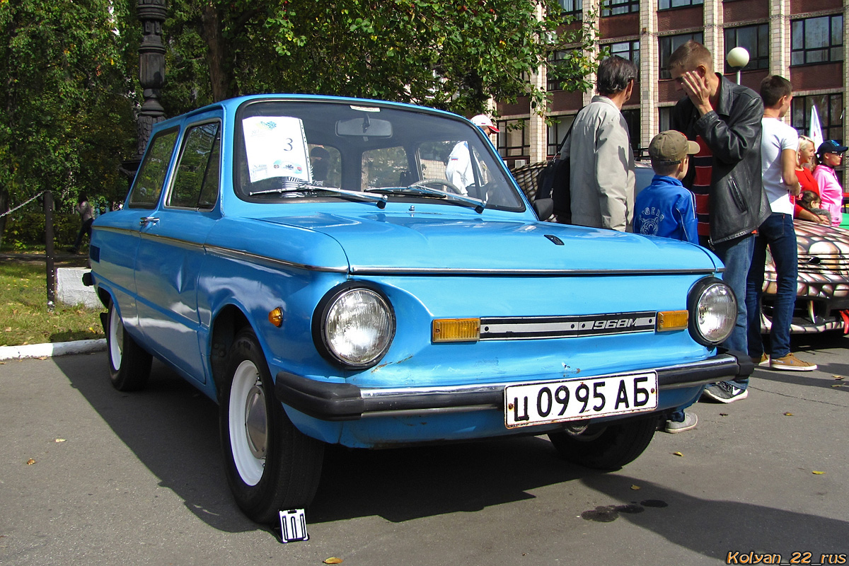 Алтайский край, № Ц 0995 АБ — ЗАЗ-968М Запорожец '79-94; Алтайский край — Выставки ко дню города Барнаул, 2017 г.