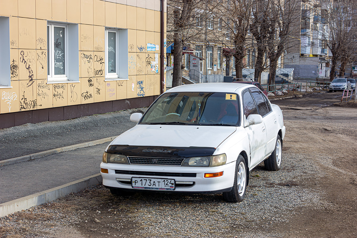 Свердловская область, № Р 173 АТ 124 — Toyota Corolla (E100) '91-02