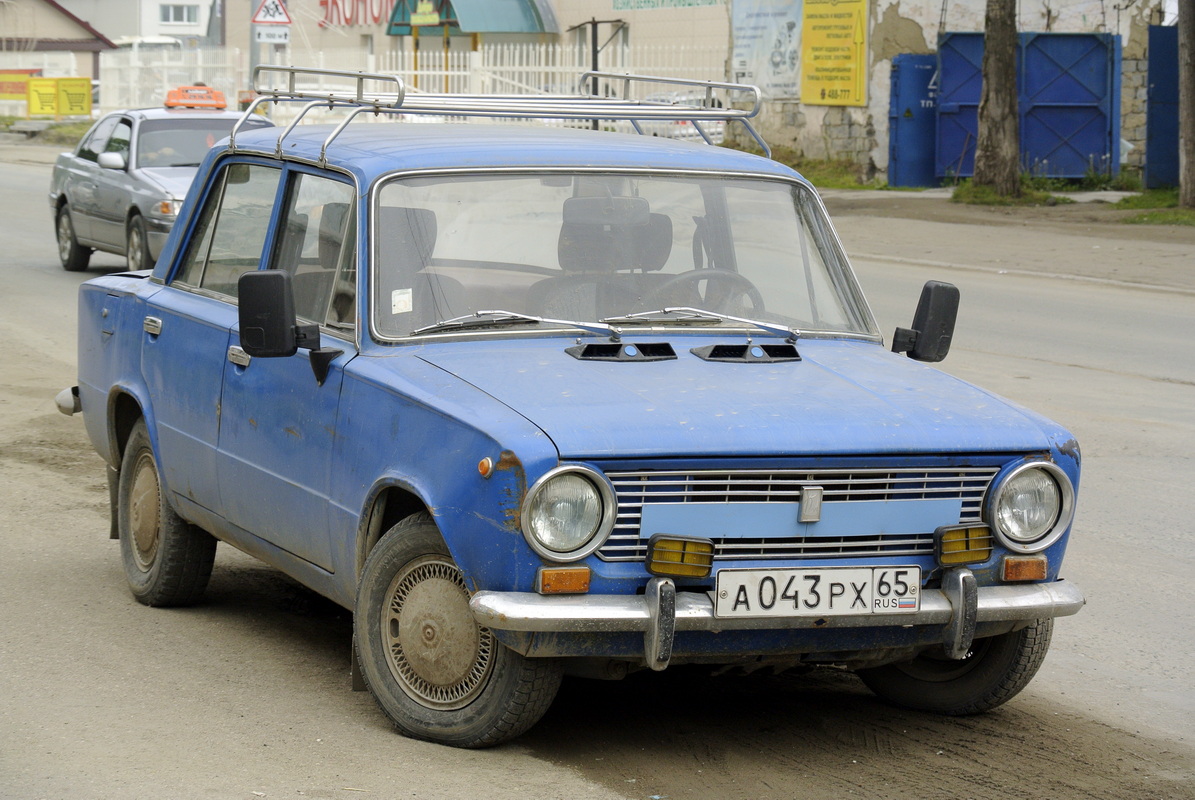 Сахалинская область, № А 043 РХ 65 — ВАЗ-2101 Жигули '70-83