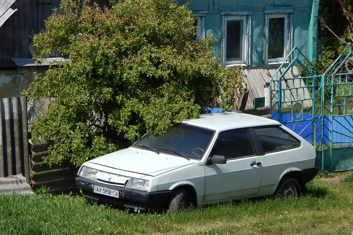 Харьковская область, № AX 5958 CA — ВАЗ-2108 '84-94