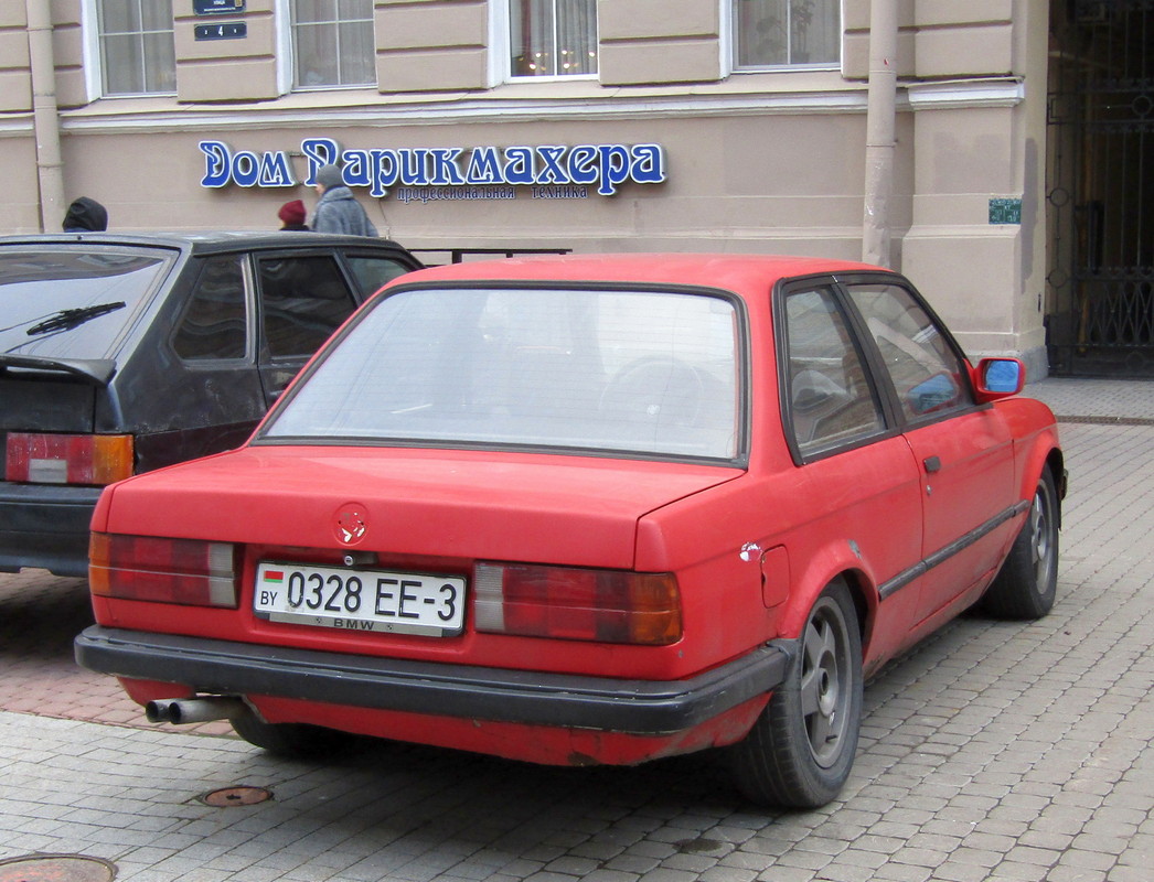 Гомельская область, № 0328 EE-3 — BMW 3 Series Coupe (E30) '82-91