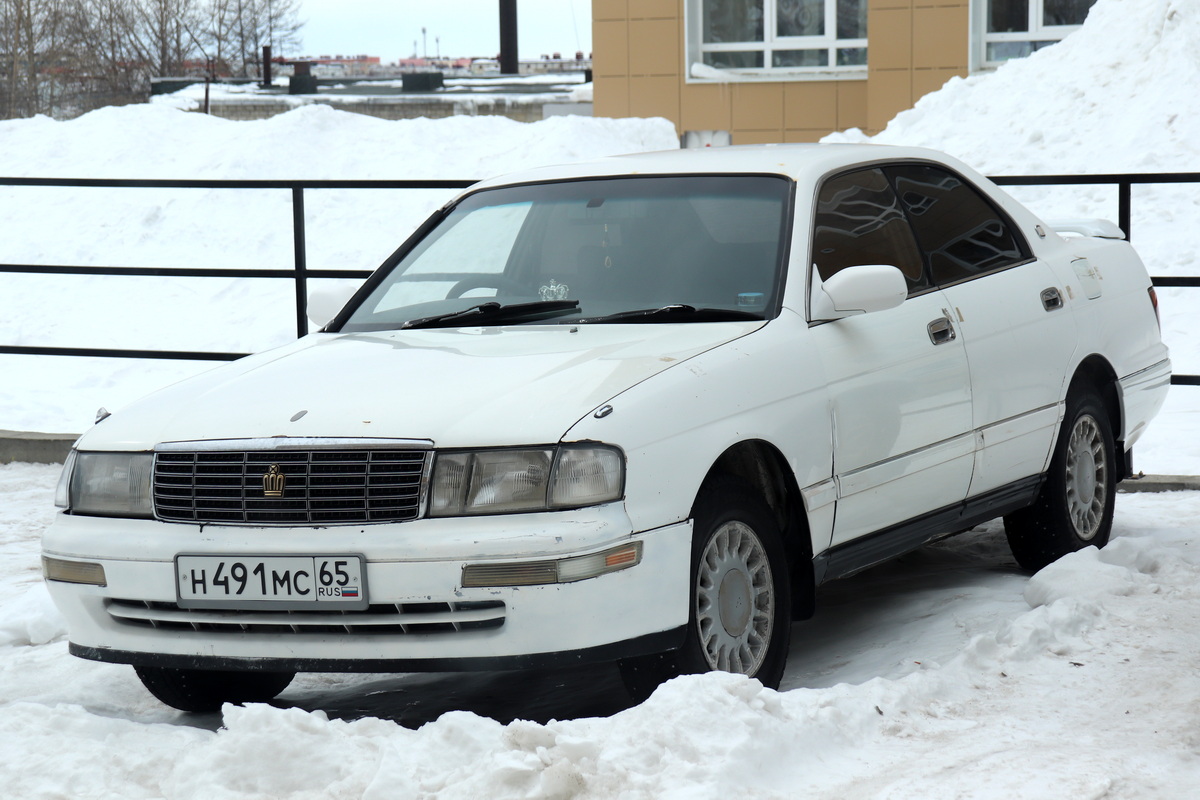 Сахалинская область, № Н 491 МС 65 — Toyota Crown (S140) '91-95