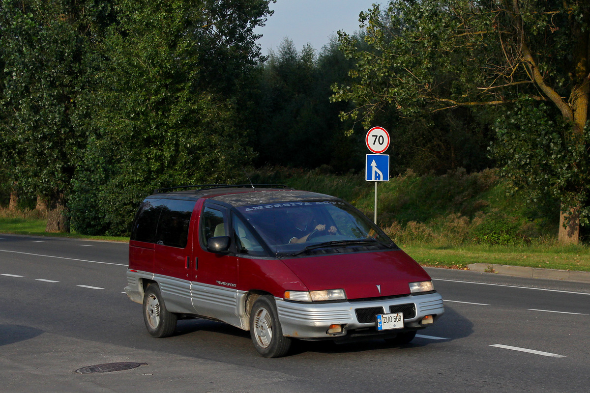 Литва, № ZUO 569 — Pontiac Trans Sport '89-94