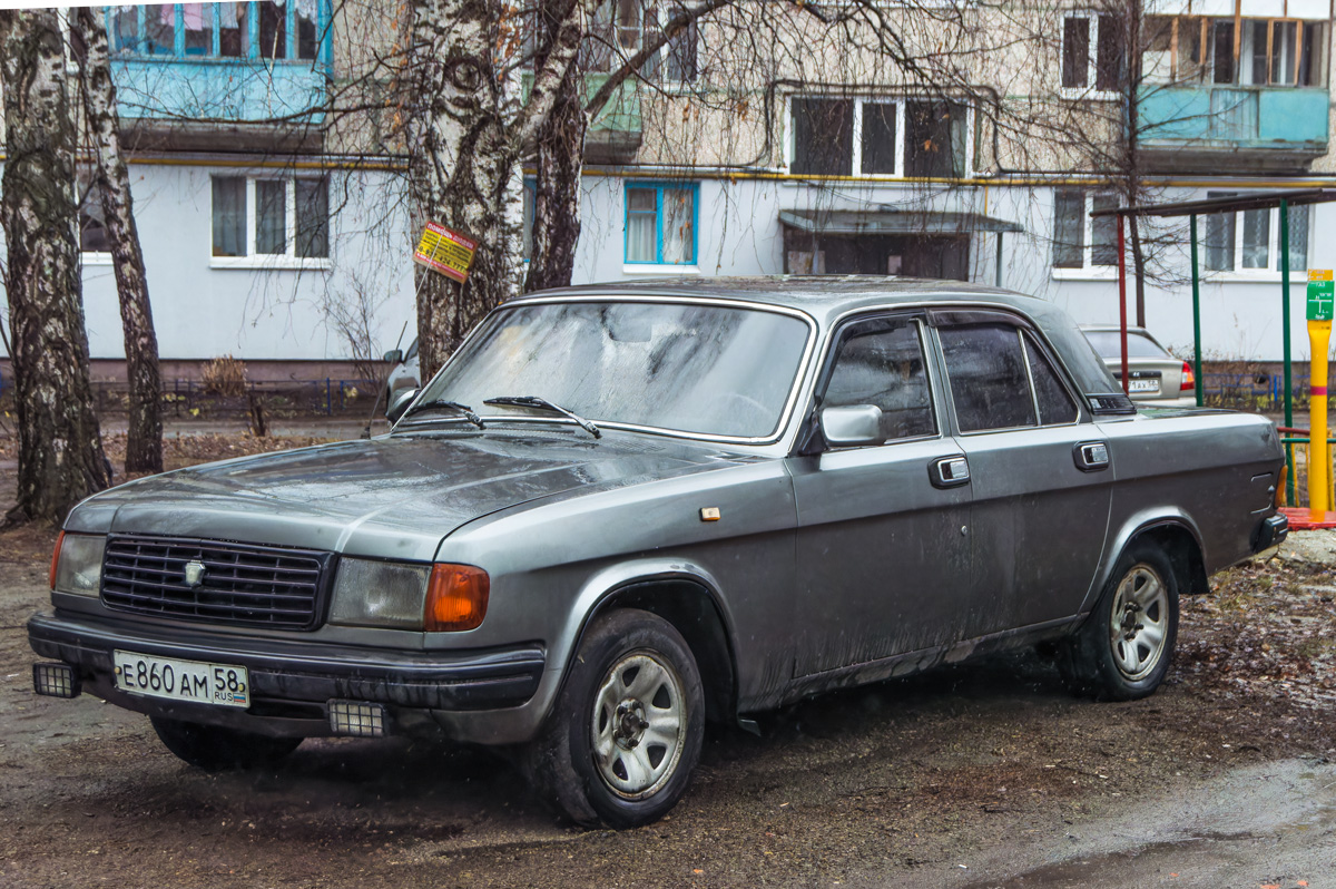 Пензенская область, № Е 860 АМ 58 — ГАЗ-31029 Волга '92-97