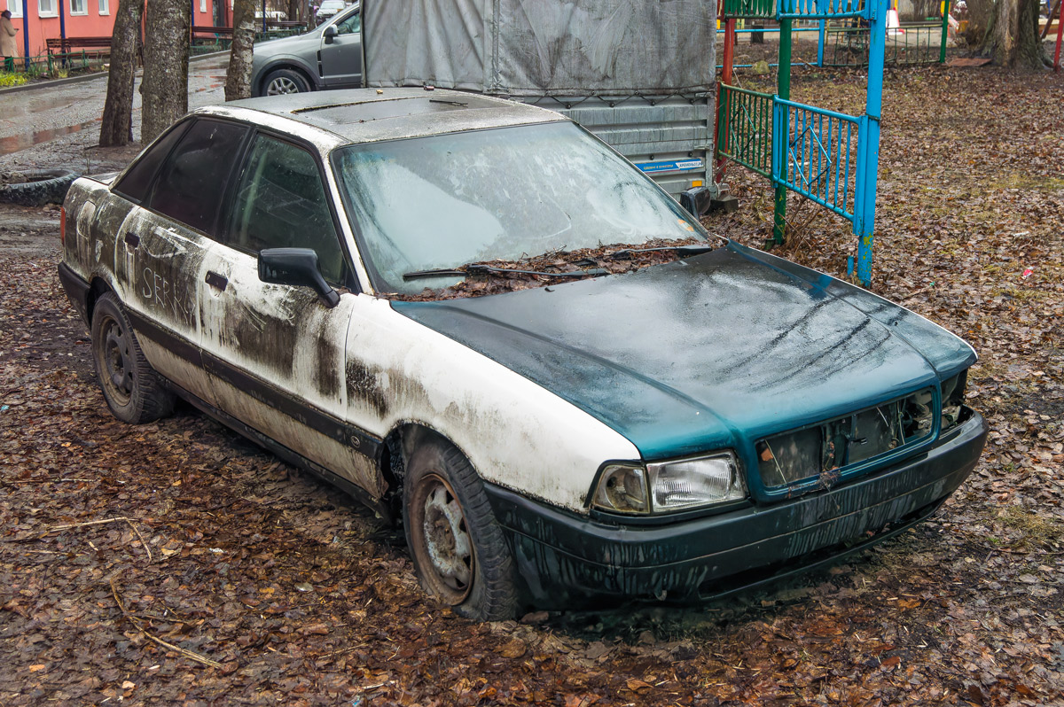 Пензенская область, № (58) Б/Н 0011 — Audi 80 (B3) '86-91; Транспортные средства без номеров (Пензенская область)