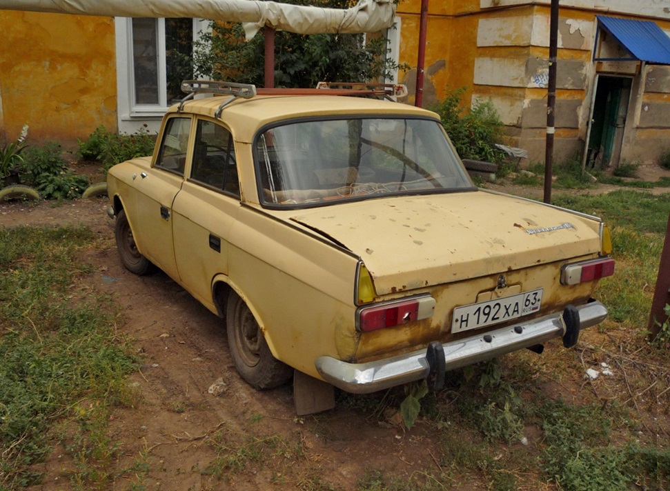 Самарская область, № Н 192 ХА 63 — Москвич-412ИЭ-028 (Иж) '82-01