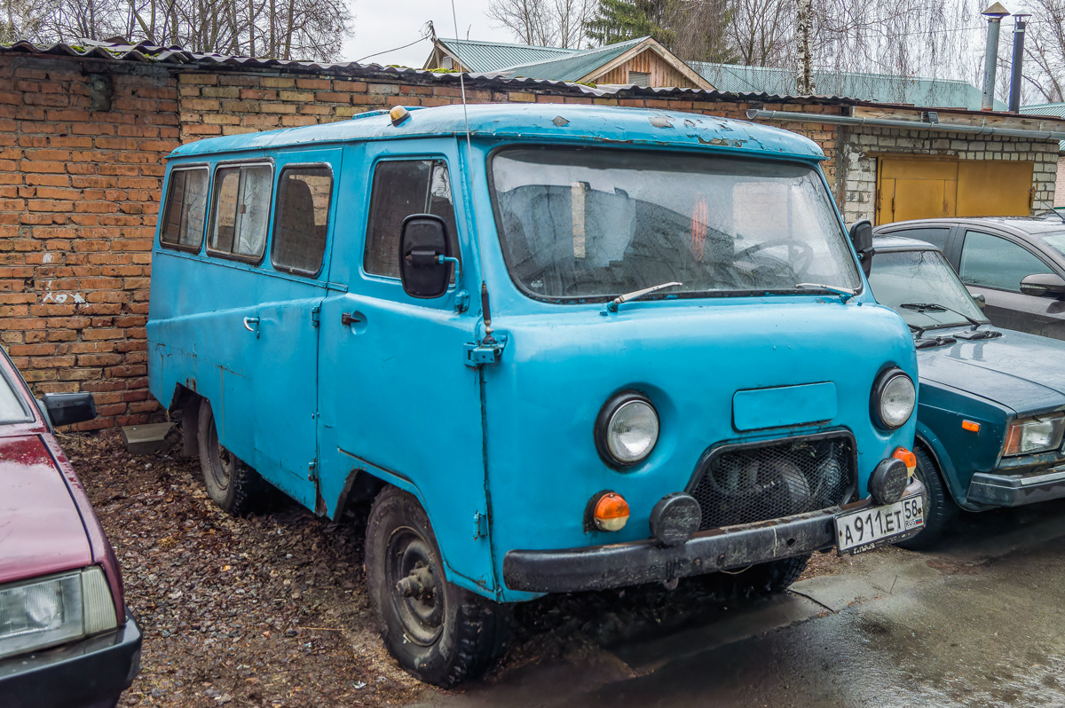 Пензенская область, № А 911 ЕТ 58 — УАЗ-452 '65-85