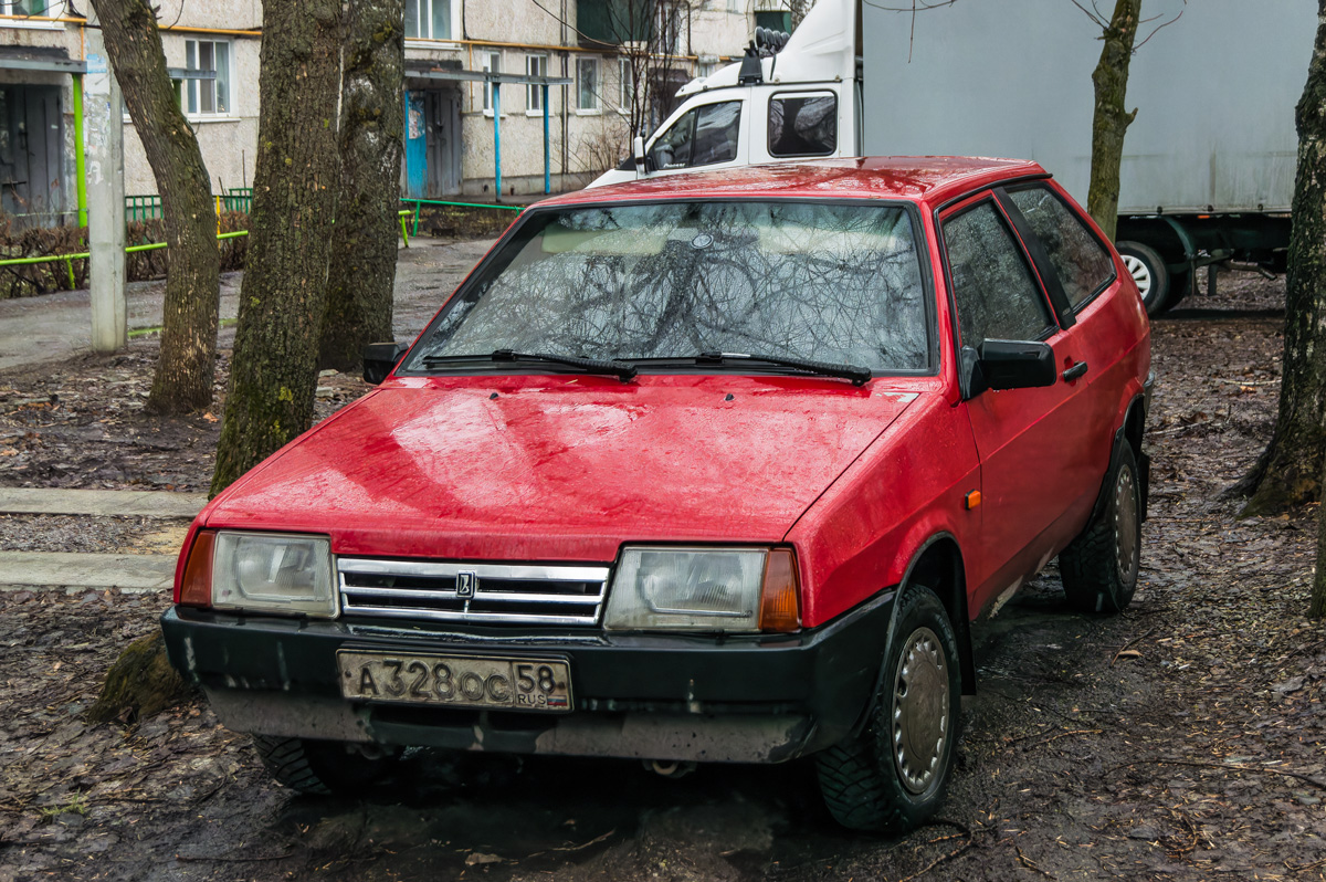 Пензенская область, № А 328 ОС 58 — ВАЗ-2108 '84-94