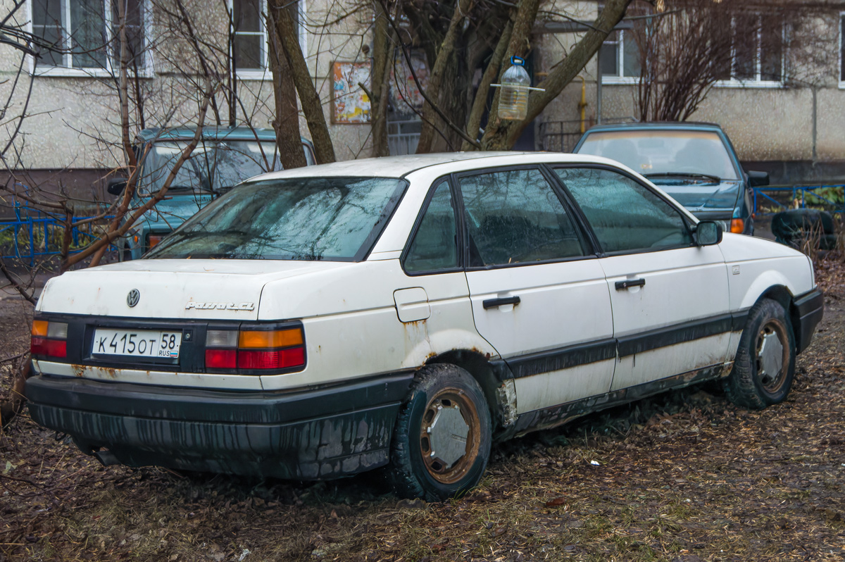 Пензенская область, № К 415 ОТ 58 — Volkswagen Passat (B3) '88-93