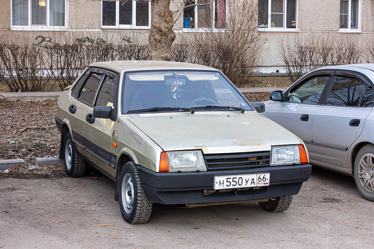 Свердловская область, № Н 550 УА 66 — ВАЗ-21099 '90-04