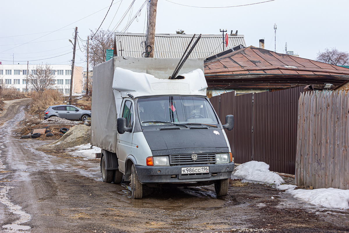 Свердловская область, № К 986 СС 196 — ГАЗ-3302 ГАЗель '94-03