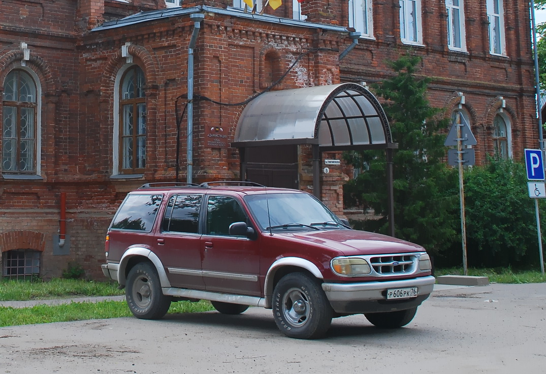 Ярославская область, № Р 606 РК 76 — Ford Explorer (2G) '94-01