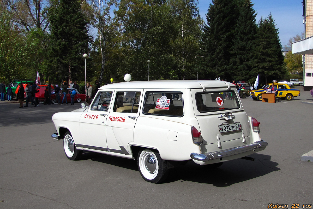 Алтайский край, № У 022 УС 22 — ГАЗ-22В Волга '65-70; Алтайский край — Выставки ко дню города Барнаул, 2017 г.
