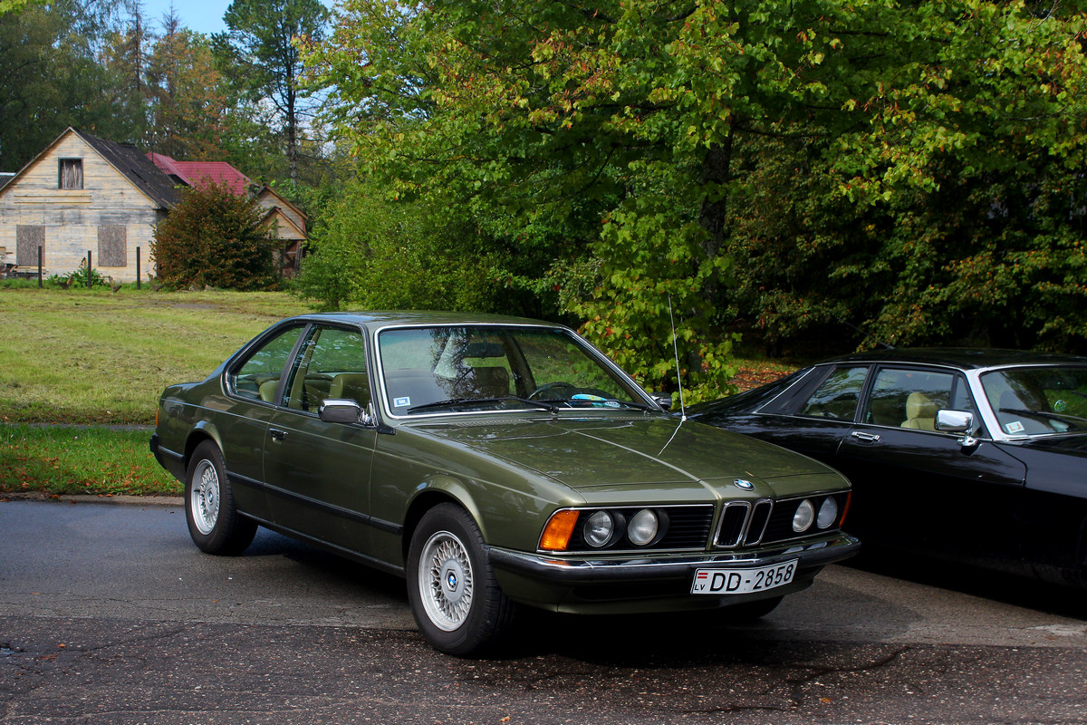Латвия, № DD-2858 — BMW 6 Series (E24) '76-89; Латвия — Retro Jūrmala 25