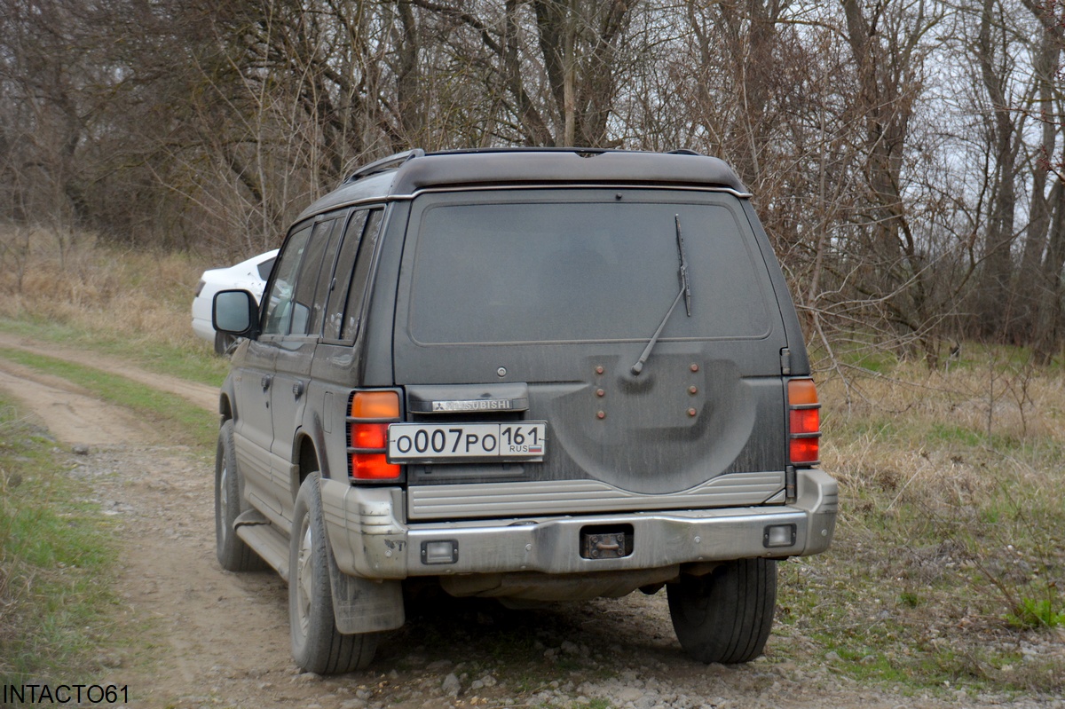 Ростовская область, № О 007 РО 161 — Mitsubishi Pajero (2G) '91-99
