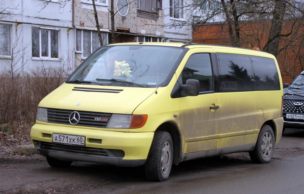 Псковская область, № А 571 ХК 60 — Mercedes-Benz Vito (W638) '95-03