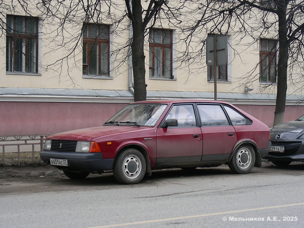 Ивановская область, № В 651 АС 37 — Москвич-21412 '86-94