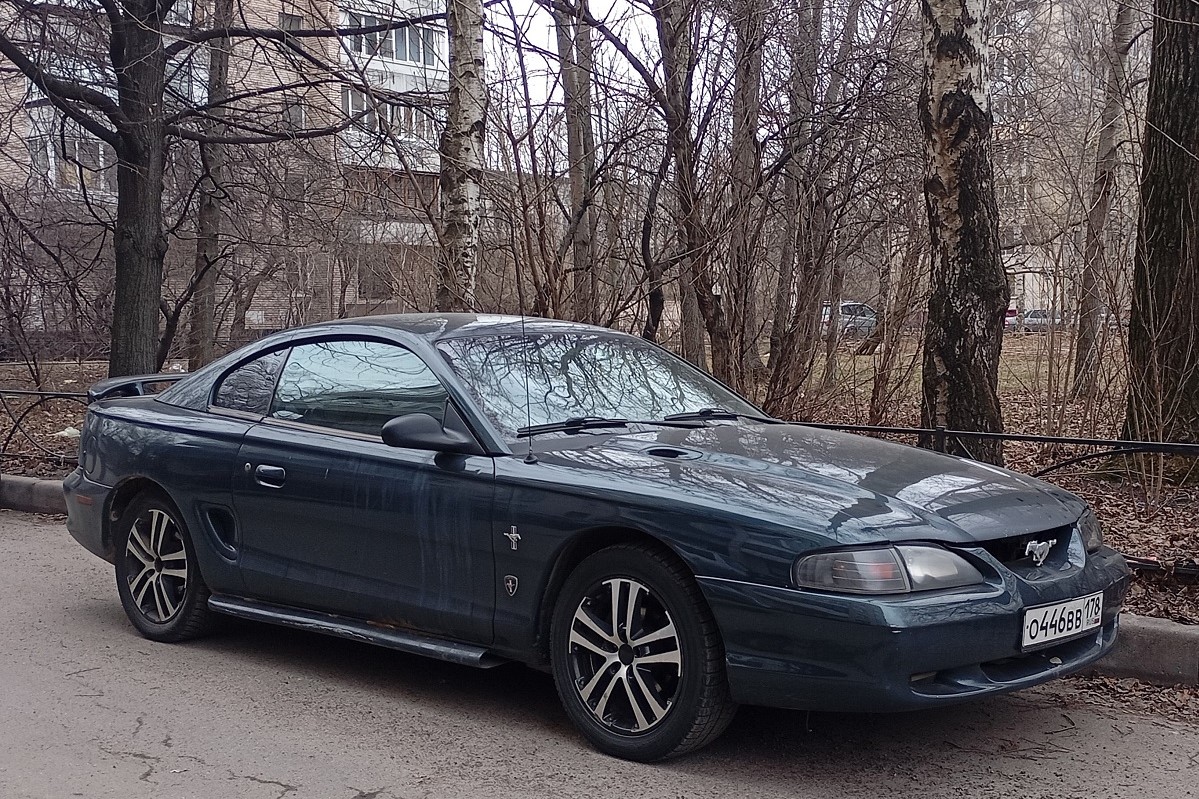 Санкт-Петербург, № О 446 ВВ 178 — Ford Mustang (4G) '93-98
