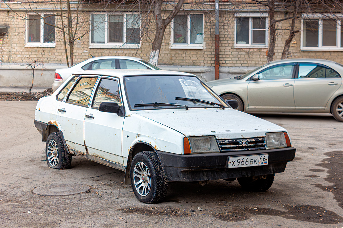Свердловская область, № Х 966 ВК 66 — ВАЗ-21099 '90-04
