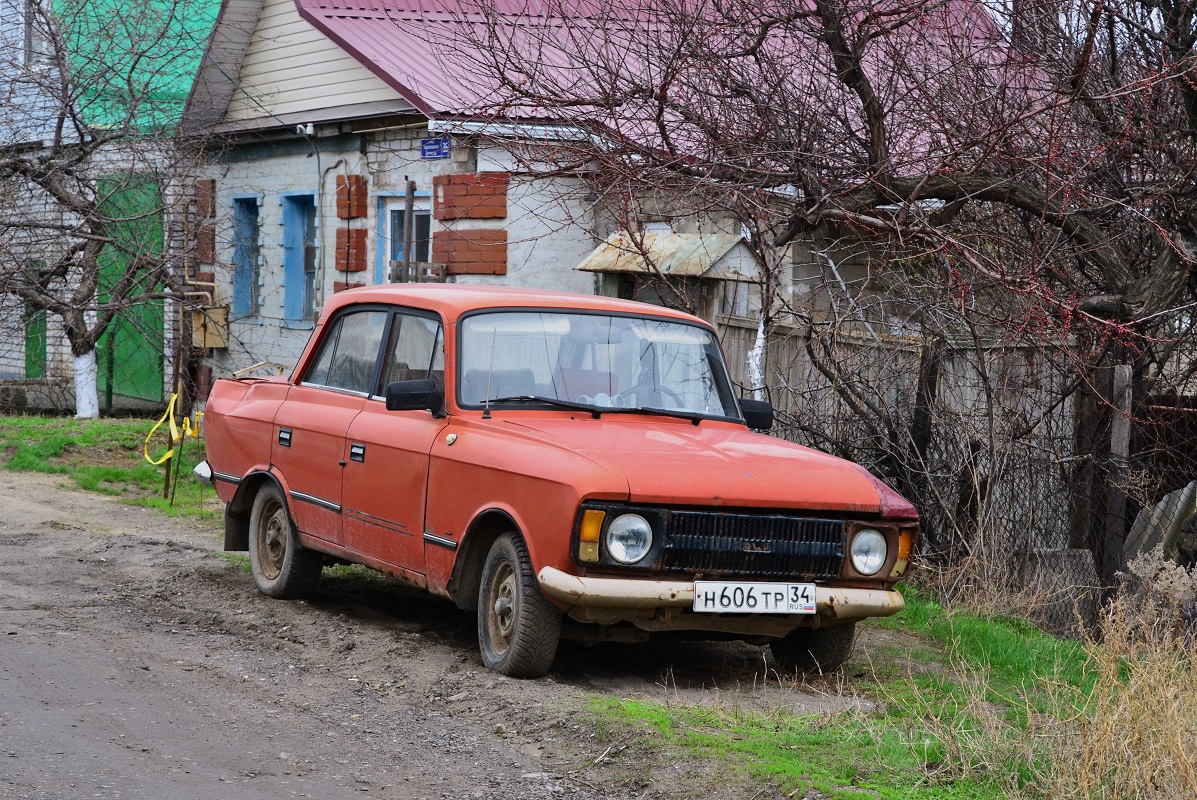 Волгоградская область, № Н 606 ТР 34 — Москвич-412ИЭ-028 (Иж) '82-01