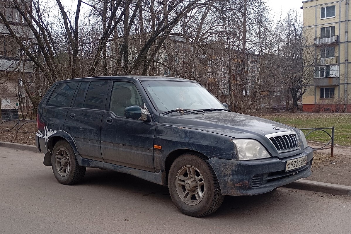 Санкт-Петербург, № О 922 СВ 98 — ТагАЗ Road Partner '08-11