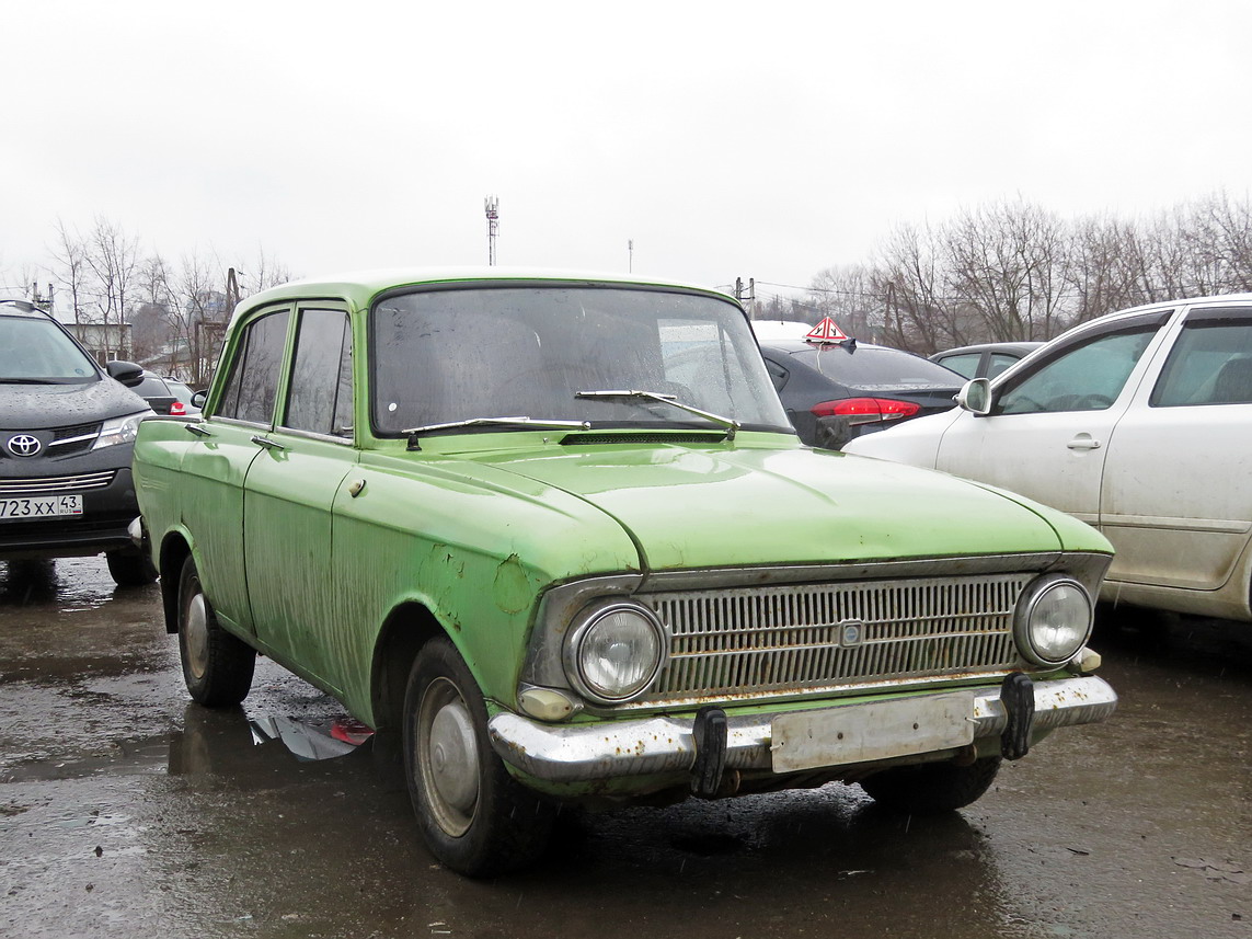 Кировская область, № В 992 ТХ 43 — Москвич-412ИЭ (Иж) '70-82