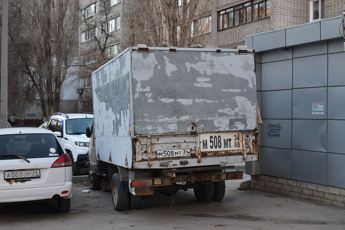 Волгоградская область, № М 508 МТ 34 — ГАЗ-33021 ГАЗель '94-03